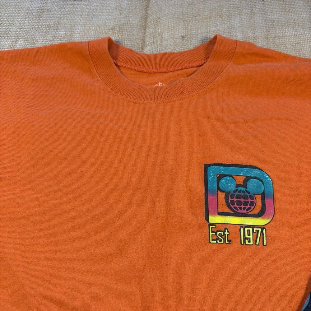 Walt Disney World Mickey Mouse Pumpkin Halloween Spirit Jersey 2023 Size XL - Picture 4 of 8